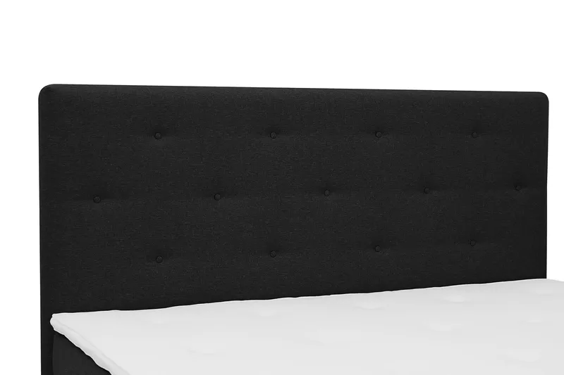 komplet kontinentalseng Basic Home Dream Sort 160x200 - Møbler - Senge - Kontinentalsenge