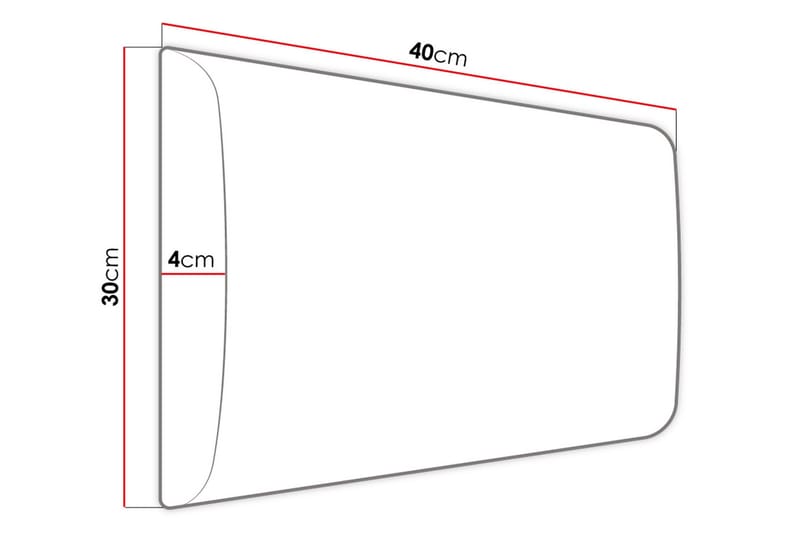 Adeliza Kontinentalseng 160x200 cm+Panel 40 cm - Sort - Møbler - Senge - Komplet sengepakke