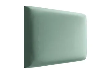 Adeliza Kontinentalseng 90x200 cm+Panel 40 cm - Grøn - Møbler - Senge - Sengeramme & sengestel
