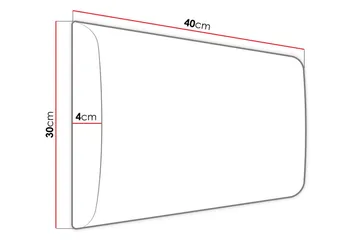 Adeliza Kontinentalseng 90x200 cm+Panel 40 cm - Grøn - Møbler - Senge - Sengeramme & sengestel