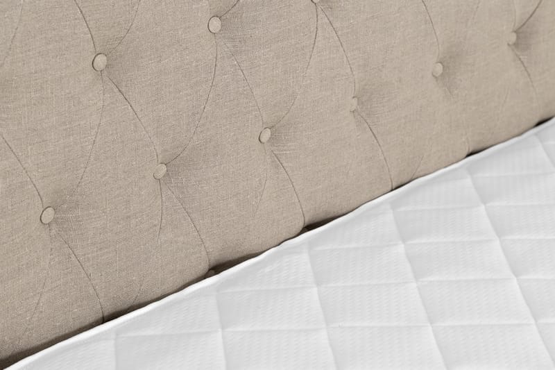 Bed Deluxe Komplet Sengepakke 180x200 cm - Beige - Møbler - Senge - Kontinentalsenge