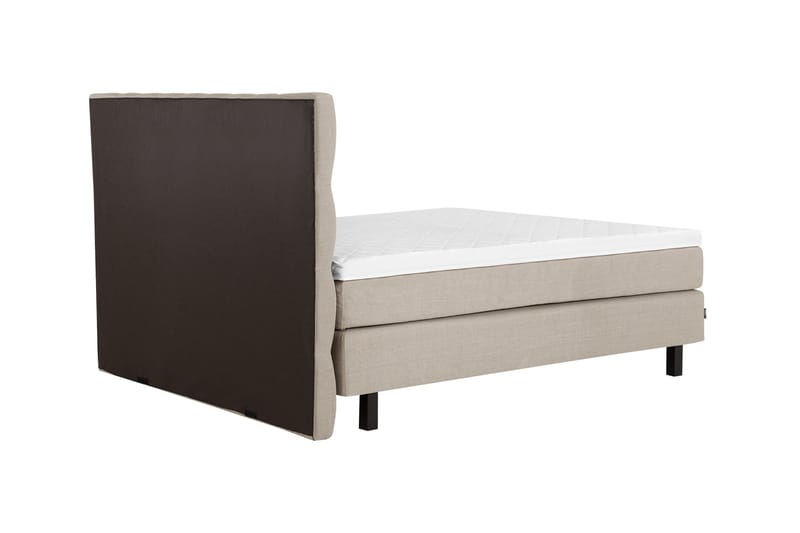 Bed Deluxe Komplet Sengepakke 180x200 cm - Beige - Møbler - Senge - Komplet sengepakke