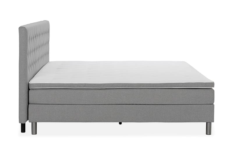 Ella Familieseng 280x200  cm - (+Flere valg) Lysegrå - Møbler - Senge - Kontinentalsenge