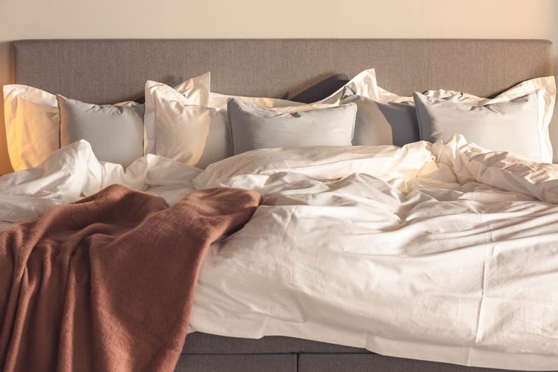 Ella Familieseng Sengepakke 240x200  cm - (+Flere valg) Lysegrå - Møbler - Senge - Kontinentalsenge