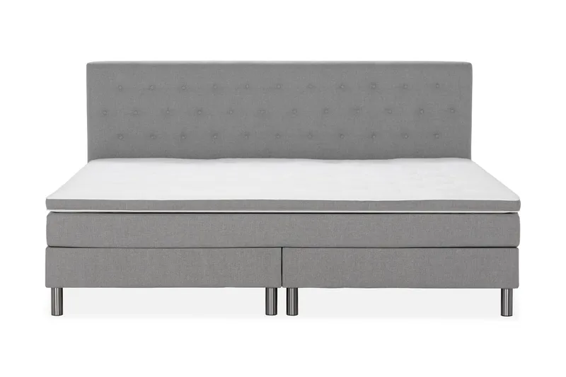 Ella Familieseng Sengepakke 240x200  cm - (+Flere valg) Lysegrå - Møbler - Senge - Kontinentalsenge