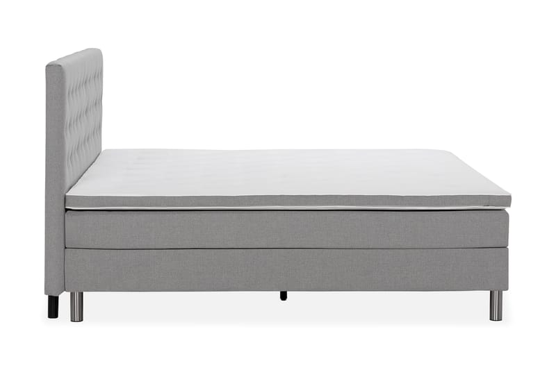 Ella Familieseng Sengepakke 240x210  cm - (+Flere valg) Lysegrå - Møbler - Senge - Kontinentalsenge