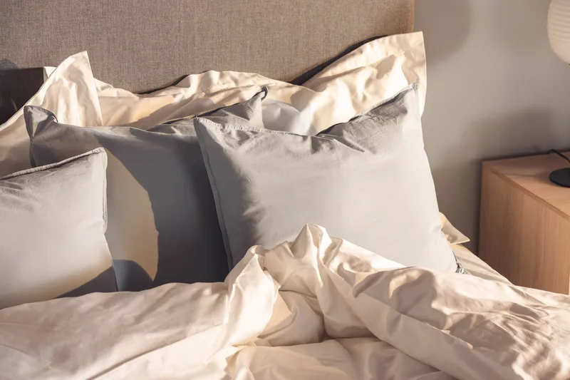 Ella Familieseng Sengepakke 240x210  cm - (+Flere valg) Lysegrå - Møbler - Senge - Kontinentalsenge