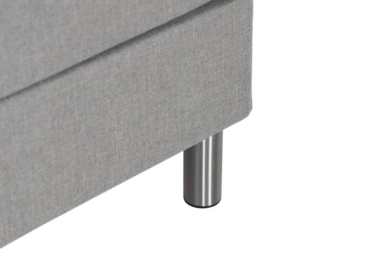 Ella Familieseng Sengepakke 240x210  cm - (+Flere valg) Lysegrå - Møbler - Senge - Kontinentalsenge