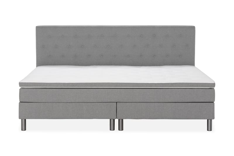 Ella Familieseng Sengepakke 240x210  cm - (+Flere valg) Lysegrå - Møbler - Senge - Kontinentalsenge