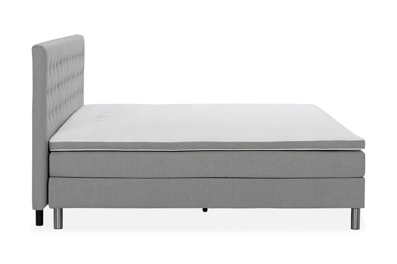 Ella Familieseng Sengepakke 280x200  cm - (+Flere valg) Lysegrå - Møbler - Senge - Kontinentalsenge