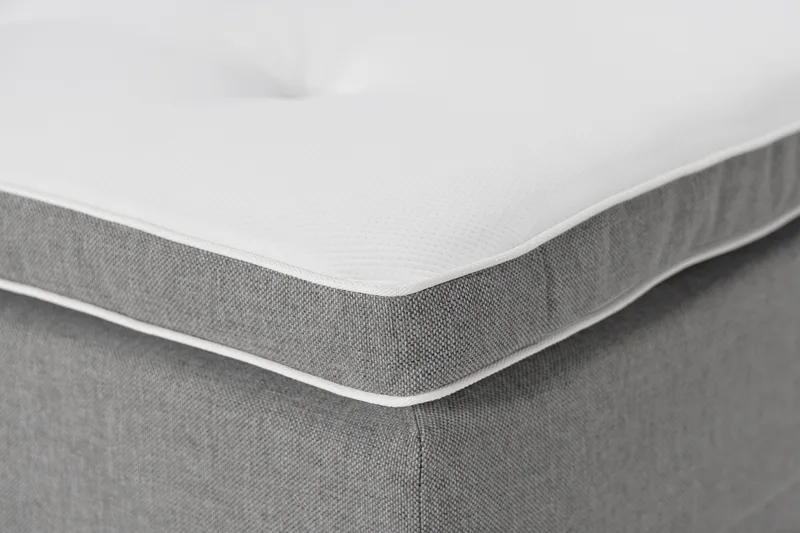 Ella Familieseng Sengepakke 280x200  cm - (+Flere valg) Lysegrå - Møbler - Senge - Kontinentalsenge