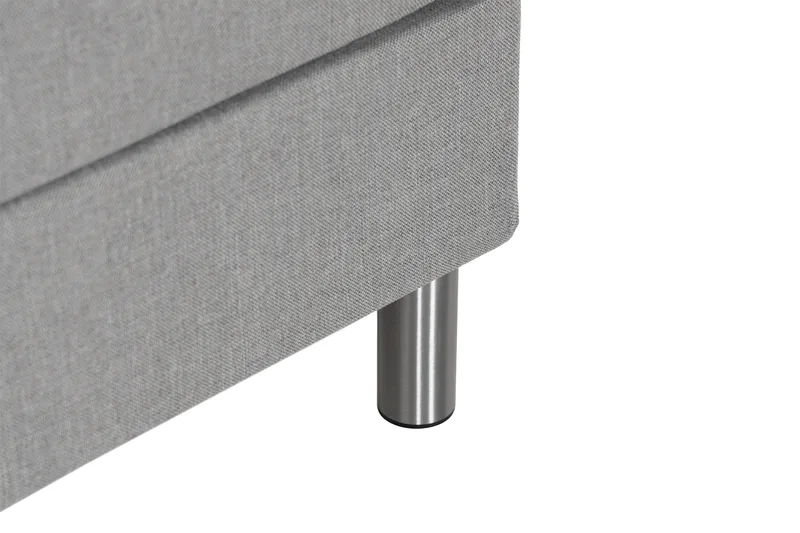 Ella Familieseng Sengepakke 280x200  cm - (+Flere valg) Lysegrå - Møbler - Senge - Kontinentalsenge