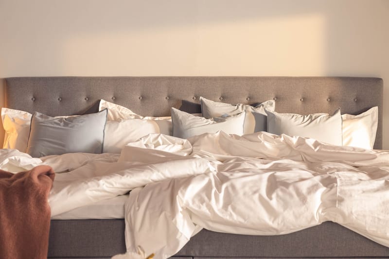 Ella Familieseng Sengepakke 280x200  cm - (+Flere valg) Lysegrå - Møbler - Senge - Kontinentalsenge