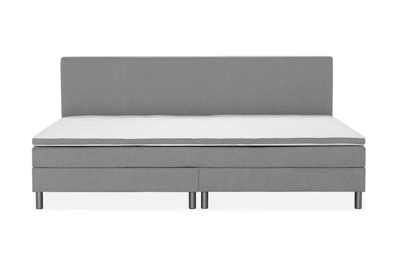 Ella Familieseng Sengepakke 280x210  cm - (+Flere valg) Lysegrå - Møbler - Senge - Kontinentalsenge