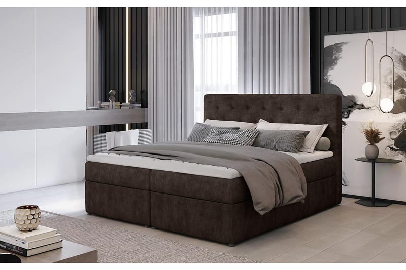 Eloree Sengepakke 160x200 cm - Brun - Komplet sengepakke