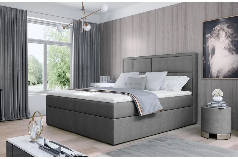 Emeron Sengepakke 180x200 cm, Grå