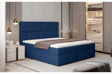Forenca Sengepakke 160x200 cm - Blå - Møbler - Senge - Komplet sengepakke