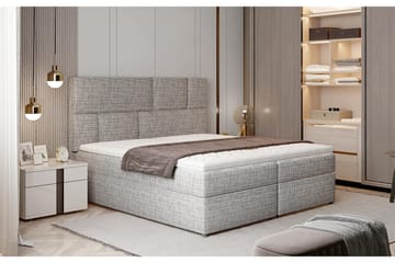 Forenca Sengepakke 160x200 cm - Grå - Møbler - Senge - Komplet sengepakke