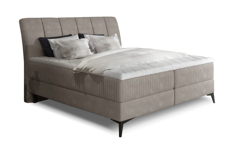 Hymana Sengepakke 140x200 cm - Beige - Møbler - Senge - Komplet sengepakke