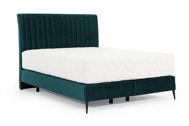 Katsuo Sengepakke Boksseng 180x200 cm - Blå - Møbler - Senge - Komplet sengepakke