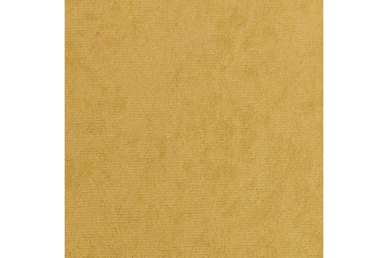 Kontinentalseng 127x216 cm - Gul - Møbler - Senge - Komplet sengepakke
