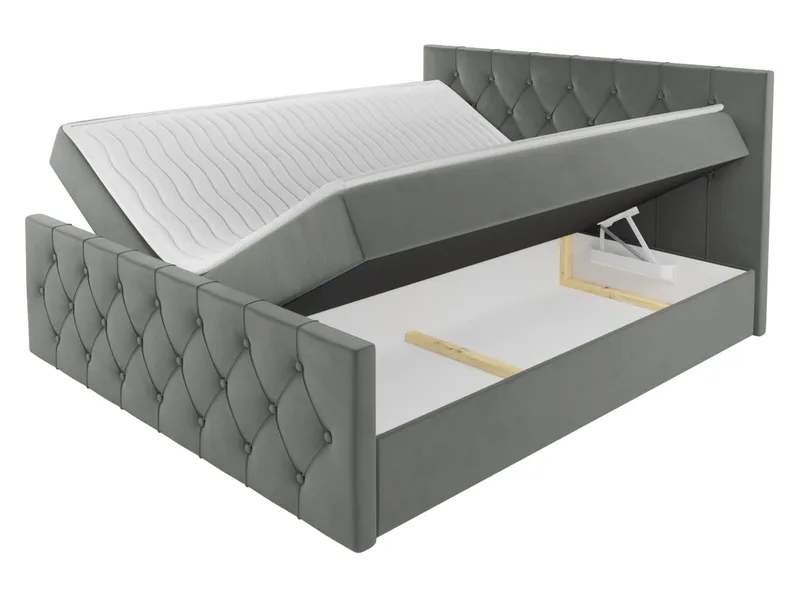 Kontinentalseng 167x216 cm - Beige - Møbler - Senge - Komplet sengepakke