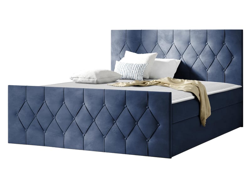 Kontinentalseng 167x216 cm, Blå
