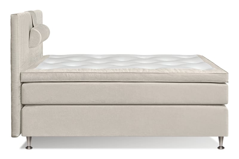 Mega komplet sengepakke 140x200 - Beige - Møbler - Senge - Komplet sengepakke