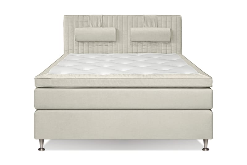 Mega komplet sengepakke 180x200 - Beige - Møbler - Senge - Komplet sengepakke