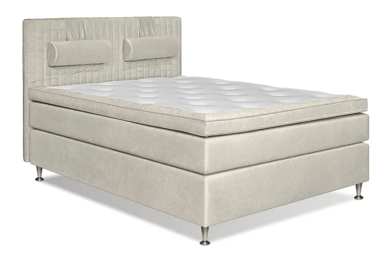 MEGA Kontinentalseng 180x200 - Beige - Møbler - Senge - Kontinentalsenge