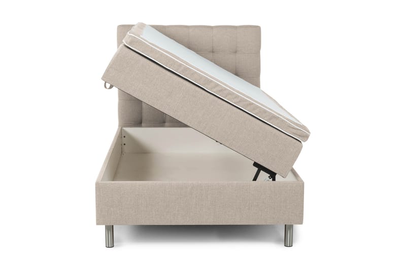 Montana Komplet Sengepakke med Opbevaring 140x200 cm - Beige - Møbler - Senge - Seng med opbevaring