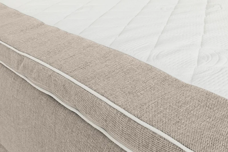 Montana Opbevaringsseng 140x200 - Beige - Møbler - Senge - Boxmadras & boxseng