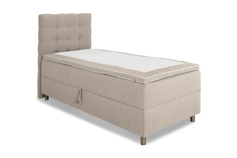Montana Opbevaringsseng 80x200 - Beige - Møbler - Senge - Seng med opbevaring