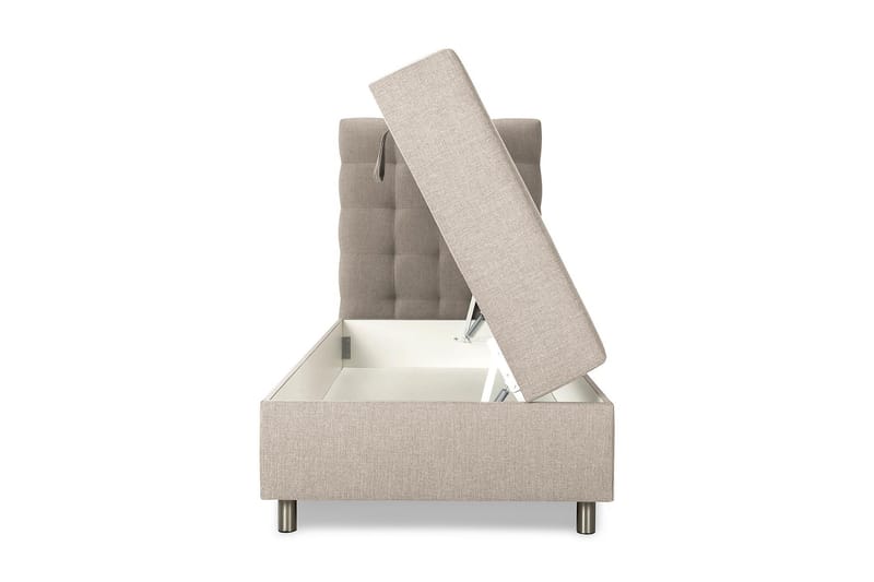 Montana Opbevaringsseng 80x200 - Beige - Møbler - Senge - Seng med opbevaring