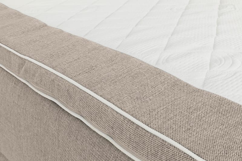 Montana Opbevaringsseng 90x200 - Beige - Møbler - Senge - Boxmadras & boxseng
