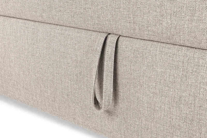 Montana Opbevaringsseng 90x200 - Beige - Møbler - Senge - Boxmadras & boxseng