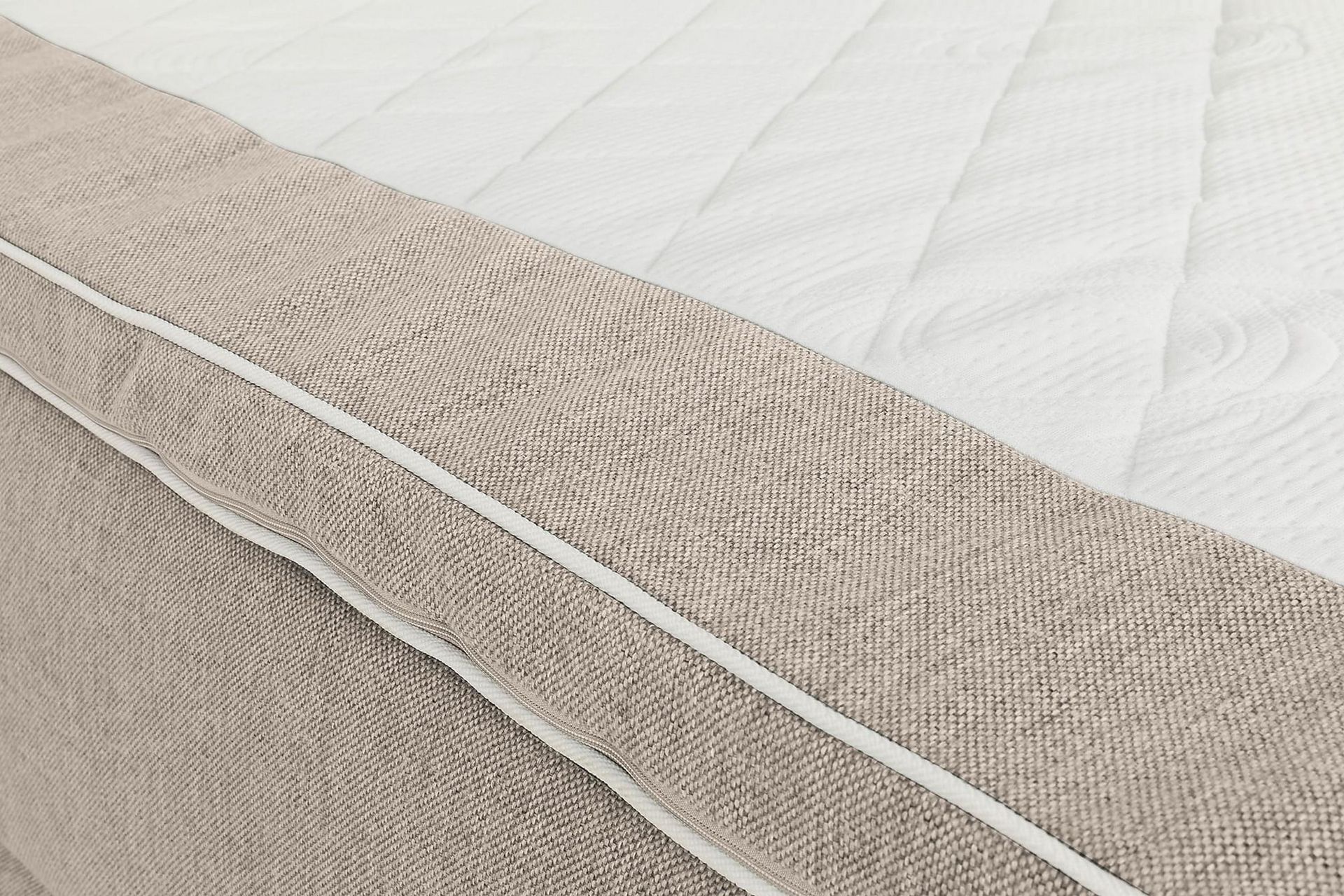 Montana Seng med Opbevaring 120x200 cm - Beige - Møbler - Senge - Seng med opbevaring