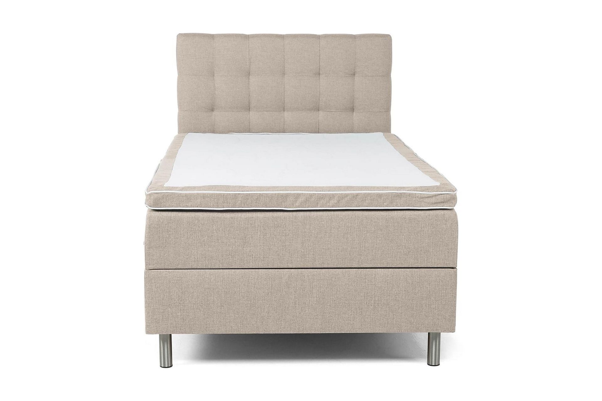 Montana Seng med Opbevaring 120x200 cm - Beige - Møbler - Senge - Seng med opbevaring