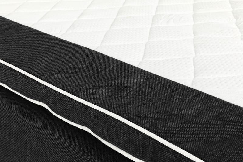 Montana Sengepakke med Opbevaring 140x200 - Mørkegrå - Møbler - Senge - Komplet sengepakke