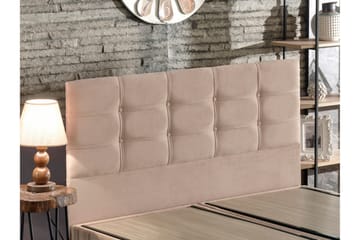 Reghum Kontinentalseng 90x190 cm - Lysebrun - Møbler - Senge - Komplet sengepakke