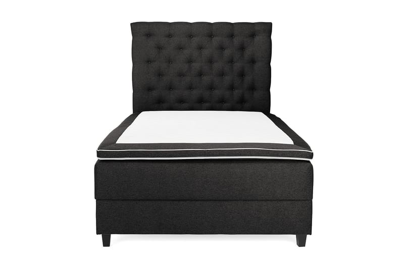Royal Box Bed 140x200 - Mørkegrå - Møbler - Senge - Komplet sengepakke