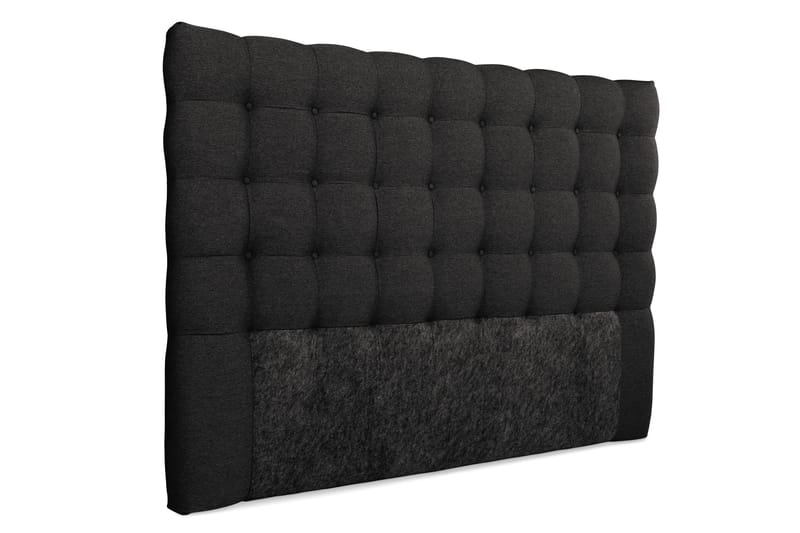 Royal Box Bed Komplet Sengepakke 180x200 - Mørkegrå - Møbler - Senge - Komplet sengepakke