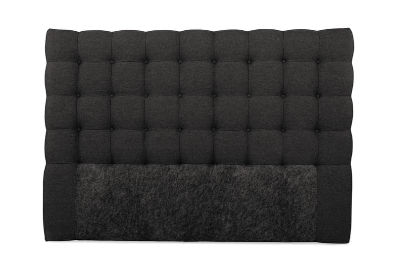 Royal Box Bed Komplet Sengepakke 180x200 - Mørkegrå - Møbler - Senge - Komplet sengepakke
