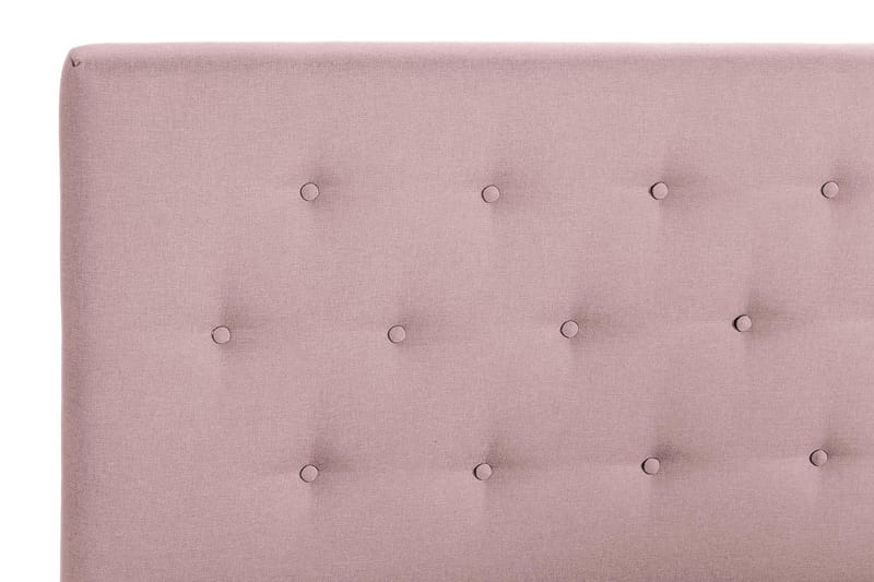 Scarlett Sengepakke 150x200 Skummadras - Knappet gavl Rosa - Møbler - Senge - Komplet sengepakke