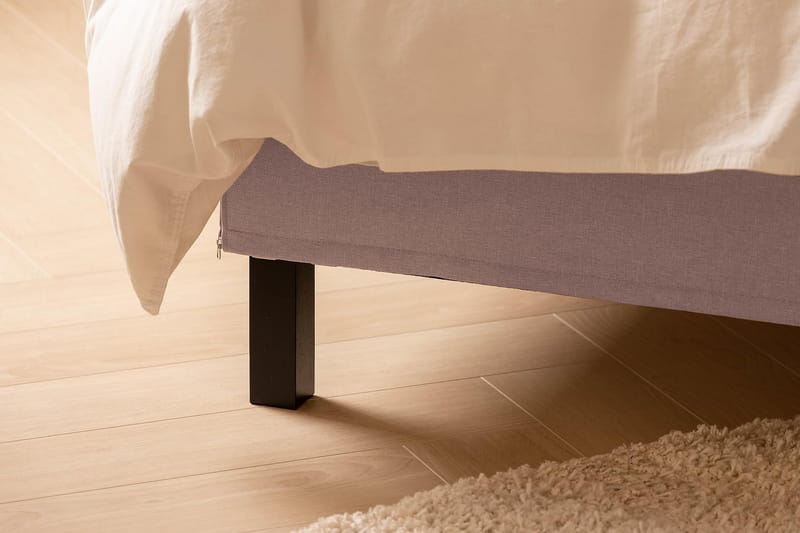 Scarlett Sengepakke 150x200 Skummadras - Knappet gavl Rosa - M�øbler - Senge - Komplet sengepakke