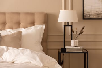 Scarlett Sengepakke 180x200 Skummadras - Dybtheftet gavl Beige - Møbler - Senge - Komplet sengepakke