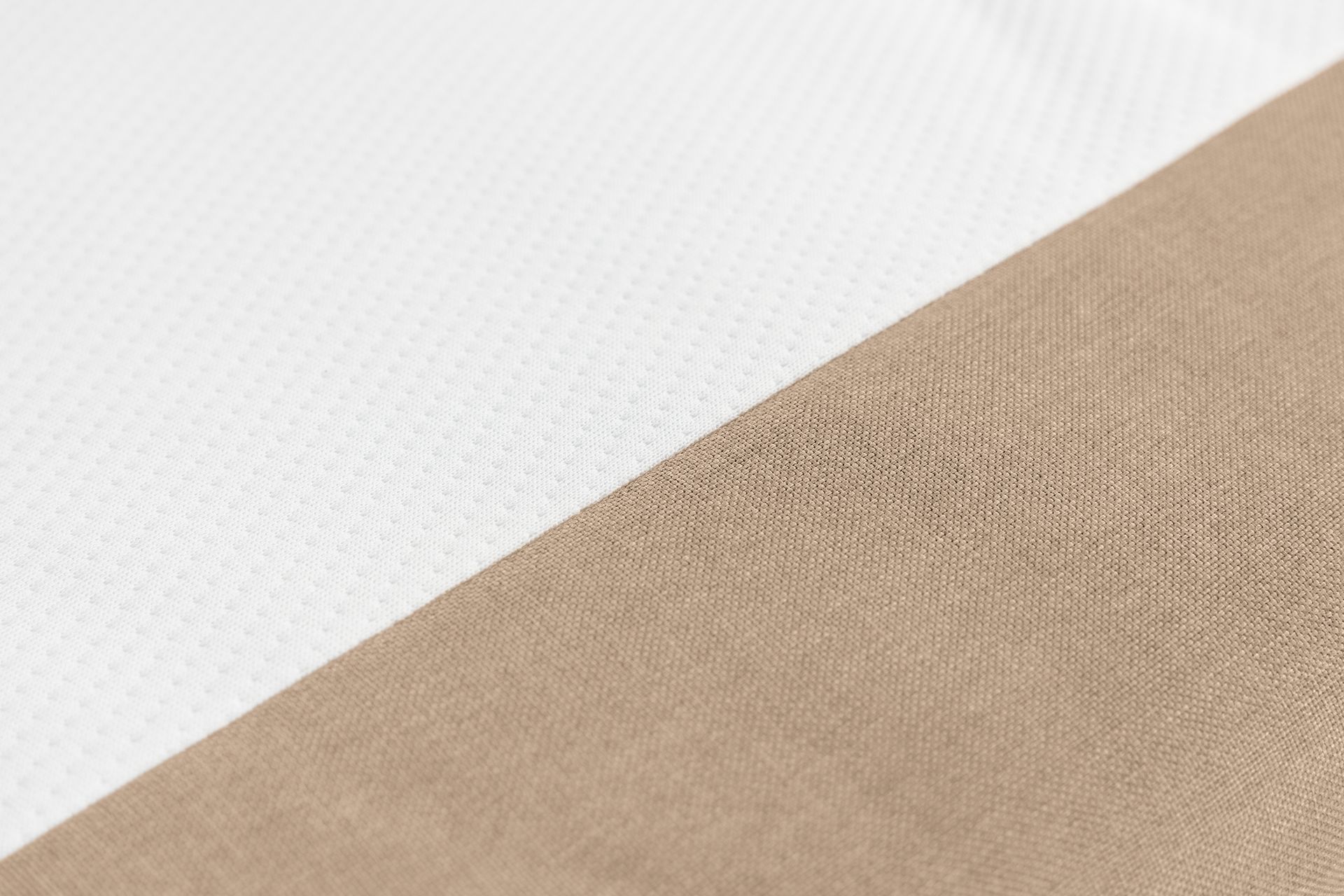 Scarlett Sengepakke 180x200 Skummadras - Dybtheftet gavl Beige - Møbler - Senge - Komplet sengepakke
