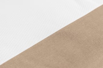 Scarlett Sengepakke 180x200 Skummadras - Dybtheftet gavl Beige - Møbler - Senge - Komplet sengepakke