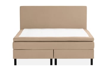 Scarlett Sengepakke 180x200 Skummadras - Glat gavl Beige - Møbler - Senge - Komplet sengepakke