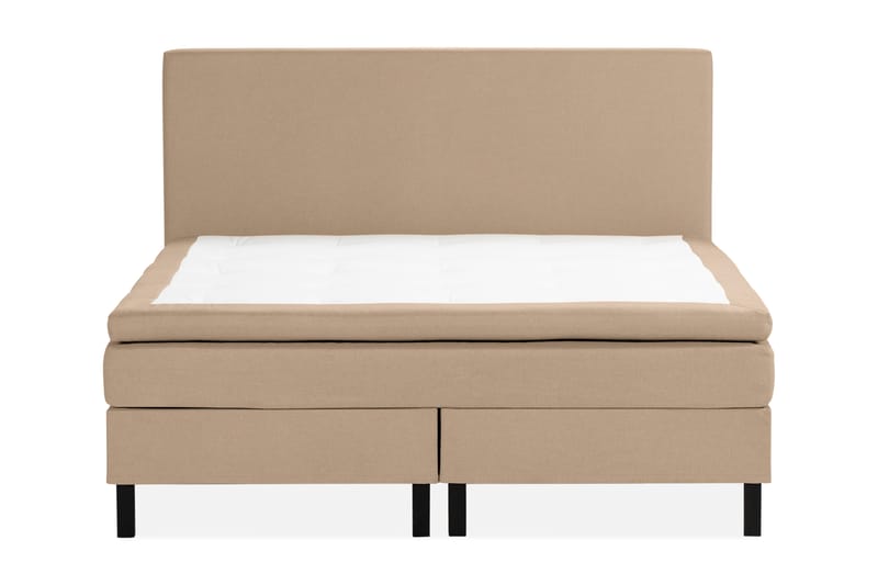 Scarlett Sengepakke 180x200 Skummadras - Glat gavl Beige - Møbler - Senge - Komplet sengepakke